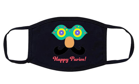 Purim Face Mask Happy Purim - LEHADAR