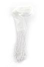 White Silk Gartel Hand Made 13 ft # 18 - LEHADAR