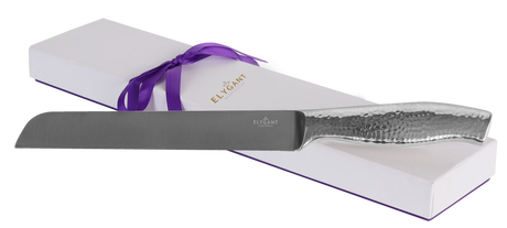 Swivel Hammered Knife Stainless Steel Non Serrated 13" - LEHADAR
