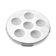 Seder Plate - Hammered Design - Stainless Steel - LEHADAR