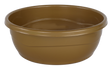 Plastic Washing Bowl Metallic Gold (Case Quantity 60 PC) - LEHADAR