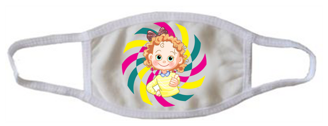 White Face Mask "Nachas Girl!" - LEHADAR