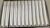 Case Of 24 Plastic Mezuzah Covers-with 'Shin - LEHADAR