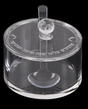 Round Dish With Spoon Engraved - 5 x8 cm - LEHADAR