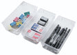 Clear Plastic Set of 3 Drawer Organizers - LEHADAR