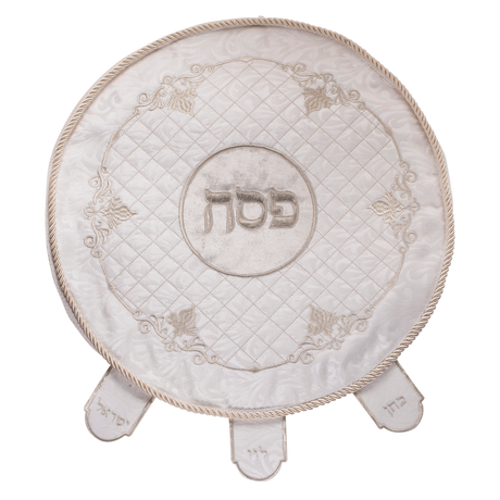 Matzah Cover Brocade 45 cm with Hard Plastic - LEHADAR