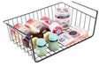 Hanging Under Shelf Metal Storage Basket, Set of 2 - LEHADAR