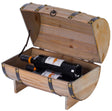 Wooden Barrel Treasure Chest - LEHADAR