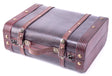 Decorative Wooden Leather Suitcase - LEHADAR