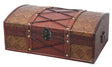 Pirate Treasure Chest with Leather X - LEHADAR
