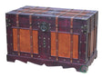 Large Antique Style Steamer Trunk, Decorative Storage Box - LEHADAR