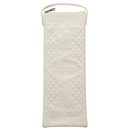 White Leather Like Case for Megillahs Esther 16x5" - LEHADAR