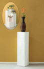 Flower Stand cube, Interior Design, Photography Props, decorative display cube, Wedding or Party Pillar Pedestal stand, Centerpiece, Flower Display Stand, Home Decor, for Entryway, Living Room, or Dining Room, 51 Inch - LEHADAR