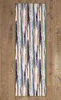 Deerlux Modern Living Room Area Rug with Nonslip Backing, Abstract Brushstrokes and Glitter Pattern, 2.5 x 6.5 Ft Runner - LEHADAR