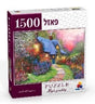 Floral cottage- 1500 pieces jigsaw puzzle - LEHADAR