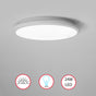 "Modern Round LED Ceiling Light Fixture Flush Mount Lighting, 6500K Daylight White, Energy-Saving with 30,000 Hour Lifetime for Residential and Commercial Space 12"" White" - LEHADAR