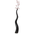 Uniquewise 51" Tall Animal Horn Shape Floor Vase: Elegant Ceramic Black Accent for Entryway, Dining, or Living Room Decor - Distinctive Antler Design, Adding Nature-Inspired Charm to Your Home - LEHADAR