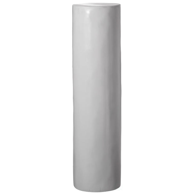 Contemporary Decorative Modern Fiberglass Pillar Column Flower Stand -Photography Props - Stylish Cylinder Shape Versatile Pedestal for Wedding, Living Room, or Dining Room D̩cor, 47 Inch - LEHADAR