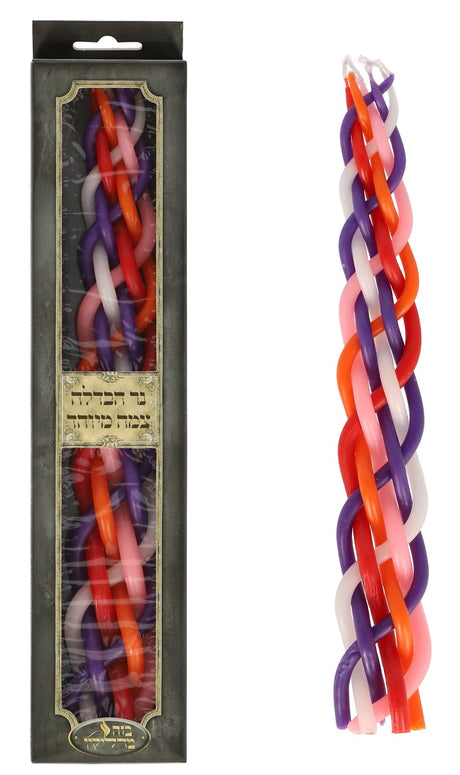 Wax Havdalah Candle Assorted Colors - 11.5" - LEHADAR