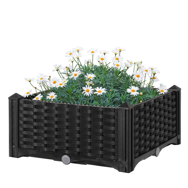 Raised Garden Bed Screwless Planter Bed - LEHADAR