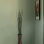Uniquewise 12 pcs Natural Decorative Dry Branches Authentic Willow Sticks for Home Decoration, Wedding Craft, 47 in, Black, Stems DIY Greenery Plants Craft Vases fillers Garden Hotel Farmhouse D̩cor - LEHADAR