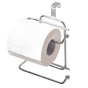Chrome Toilet Tissue Paper Roll Holder Dispenser, Over The Tank Two Slot Tissue Organizer - LEHADAR