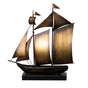 Home D̩cor Metal Sailboat Centerpiece Decor Tabletop or Countertop Decoration - LEHADAR