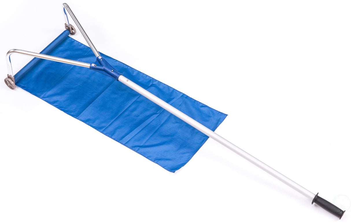 Rooftop Rake Snow Remover, Extendable, Lightweight, Aluminum Handle Extends Up to 21 Feet - LEHADAR
