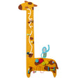 Wooden Giraffe Sensory Wall Game, Activity Toy Growth Chart for Playroom, Nursery, Preschool, and Doctors' Office - LEHADAR