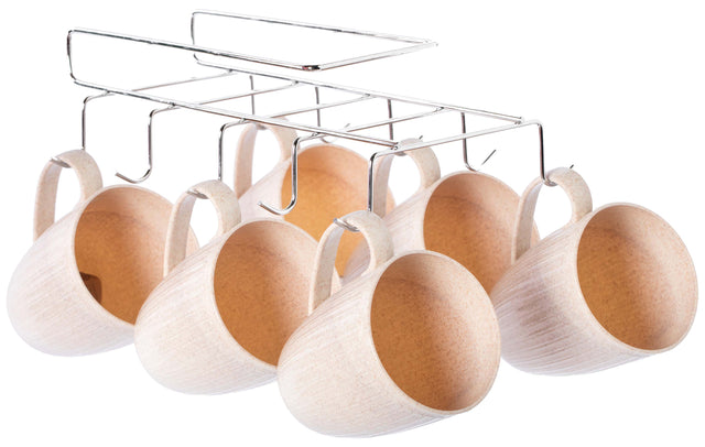 Cup Rack Under Shelf, Kitchen Utensil Drying hooks - LEHADAR