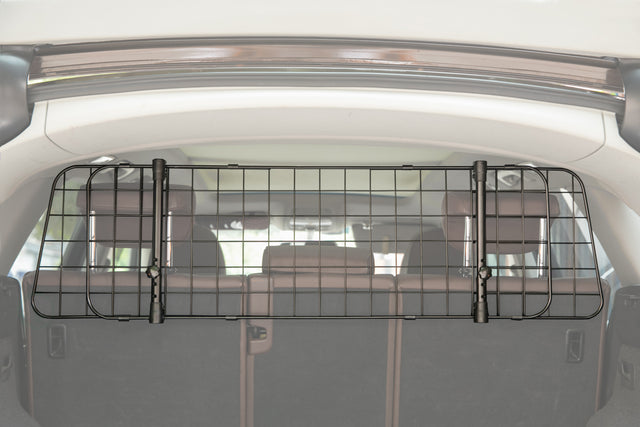 Adjustable Pet Barrier Gate For SUV's, Cars Vans and Vehicles Safety Car Divider for Dogs Pets, Wire Mesh Universal Fit - LEHADAR