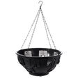 Durable Plastic Lace Ultimate Hanging Baskets Tomato, Flower, and Herb Outdoor Flower Planter - LEHADAR