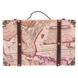 Old World Map Suitcase - LEHADAR