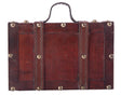 Old-fashioned Small Suitcase with Straps - LEHADAR