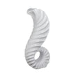 "Uniquewise Large Tall Classic White Horn Floor Vase, 32 Inch High Unique Decorative for Dried Flowers Branches Fillers Elegant Look, Home Decor for Any Dining Room, Living Room, Entryway, Or Office." - LEHADAR
