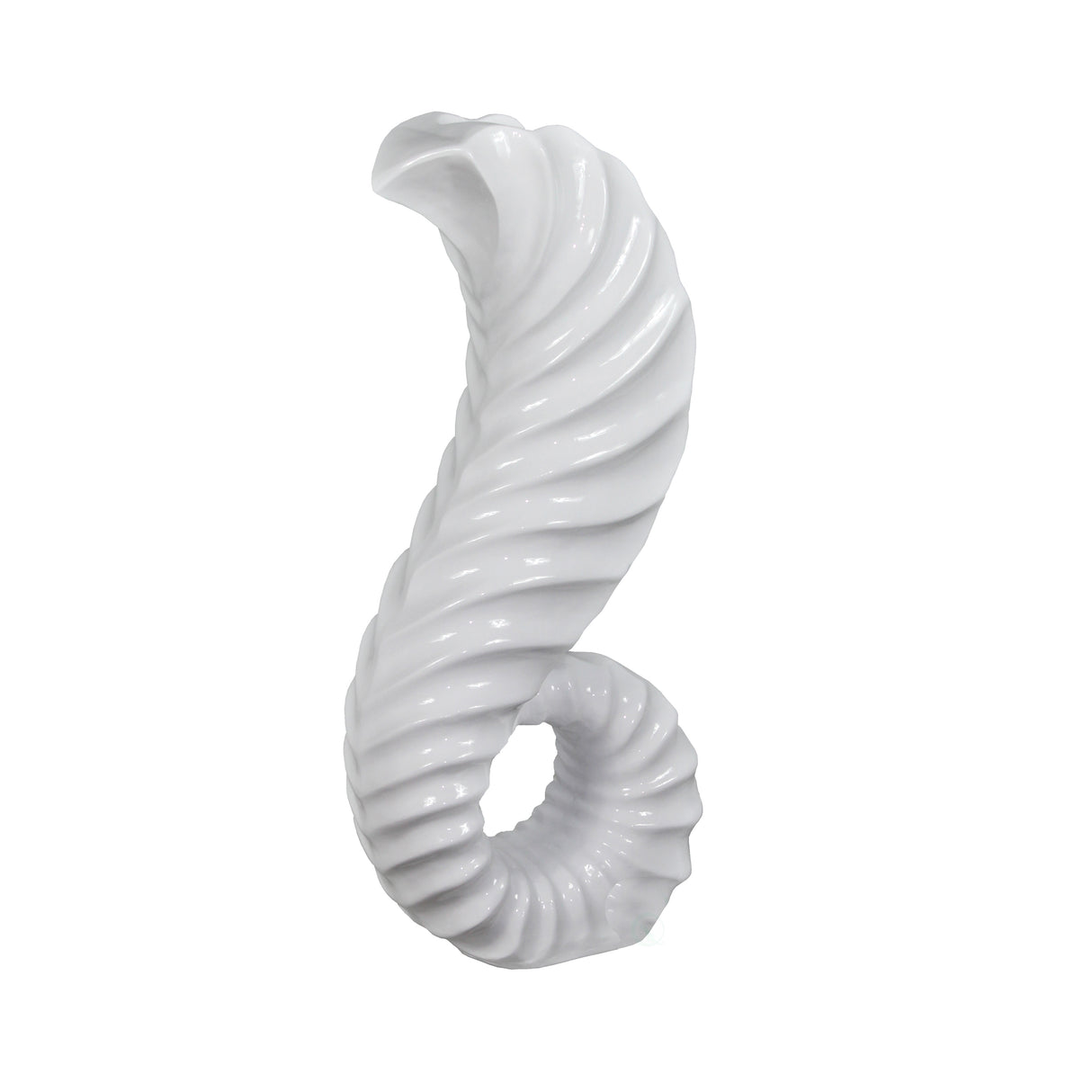 "Uniquewise Large Tall Classic White Horn Floor Vase, 32 Inch High Unique Decorative for Dried Flowers Branches Fillers Elegant Look, Home Decor for Any Dining Room, Living Room, Entryway, Or Office." - LEHADAR