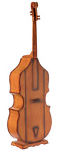 6.5 Feet Tall Violin, 3 Shelf Large Violin Shaped Cabinet With Door - LEHADAR