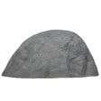 Decorative Outdoor Weather-Resistant Artistic Artificial Faux Stone Rock, Garden Patio Granite Grey Fiberglass Stone, Grand Teton Shaped - LEHADAR