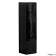 47-Inch Black Fiberglass Pedestal Backdrop Stand - Stylish Flower or Cake Holder for Weddings, Baby Showers, Bridal Showers, Engagement Parties, Birthdays, or as a Display Cube Rack for All Events - LEHADAR
