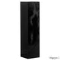 51-Inch Black Fiberglass Pedestal Backdrop Stand - Stylish Flower or Cake Holder for Weddings, Baby Showers, Bridal Showers, Engagement Parties, Birthdays, or as a Display Cube Rack for All Events - LEHADAR