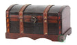 Leather Wooden Chest - LEHADAR