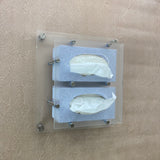 Double Wall-Mounted Tissue Box Holder