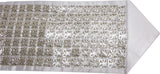 Silver Filled Atarah Square Rows