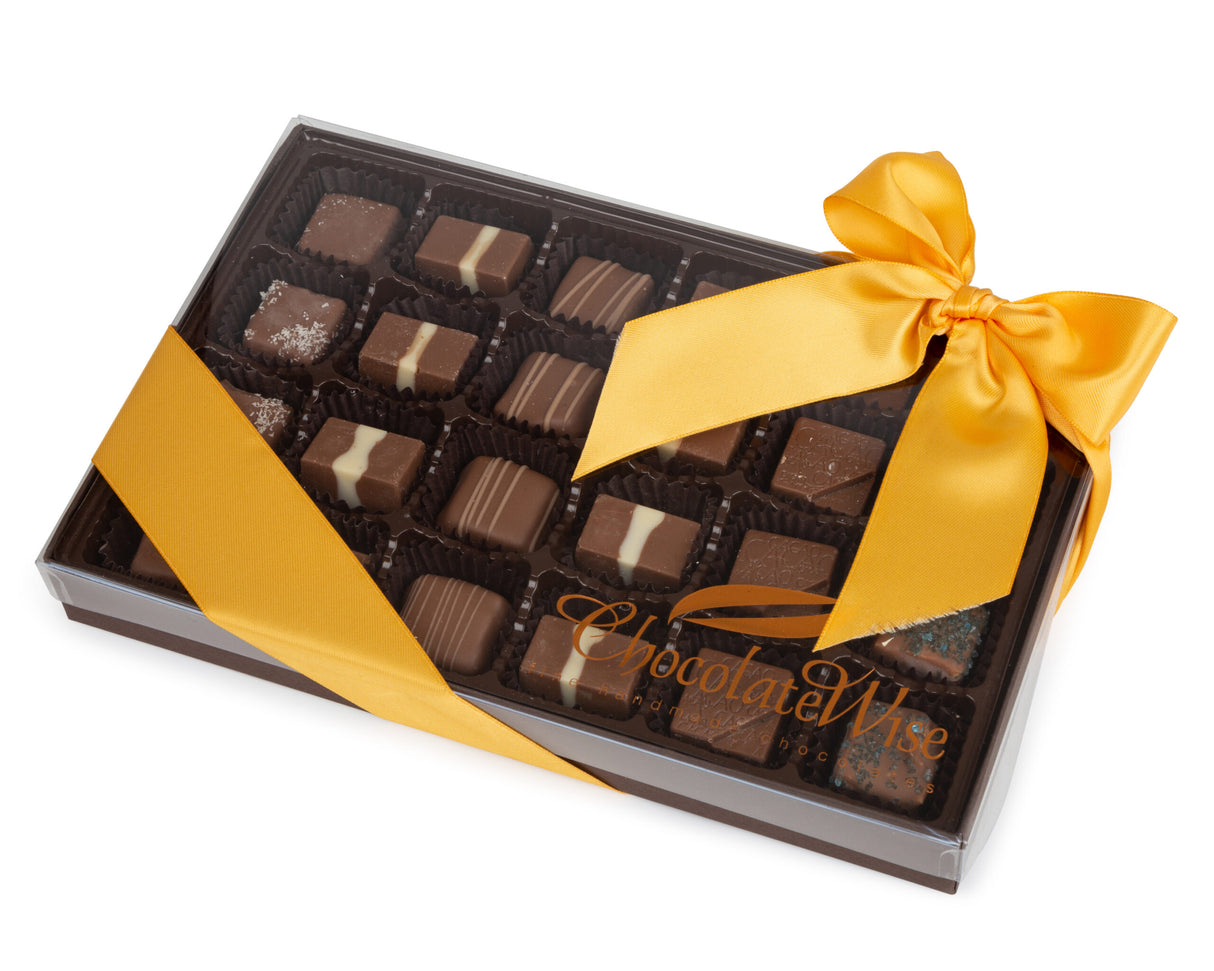 24 Piece Clear Chocolate Gift Box - LEHADAR