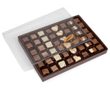 48 Piece Clear Chocolate Gift Box - LEHADAR