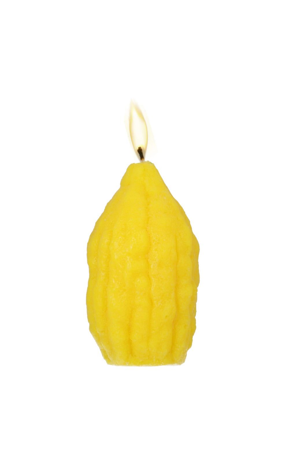 Havdala Esrog Shape Candle - LEHADAR