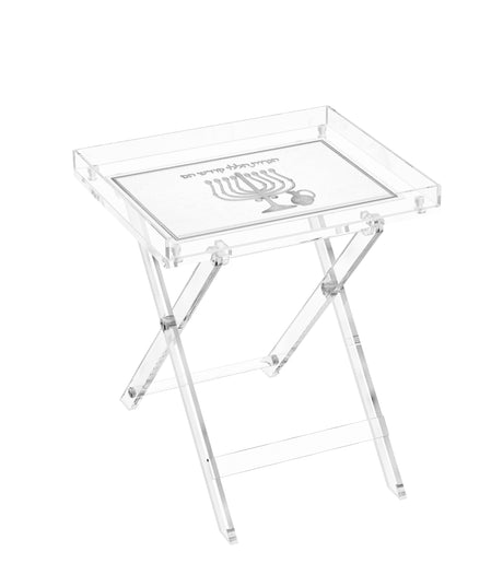 Leatherite Folding Table