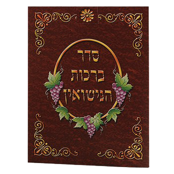 Seder Birchat Nesiun Cards / Chuppah Cards9.18x6.34