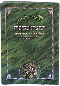 Prayers for Month of Nissan 11.5x16 cm 48 pages 4.58x6.12" - LEHADAR