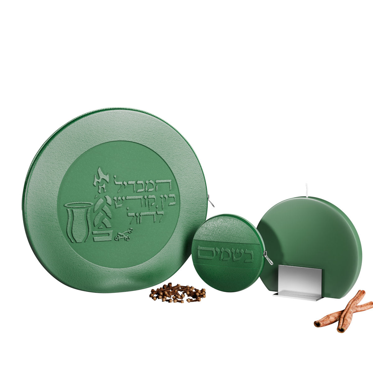 Classic Havdalah Leather Set - LEHADAR